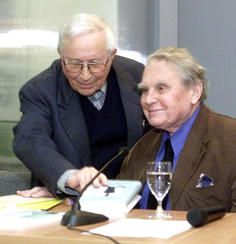 Tadeusz Różewicz i Czesław Miłosz