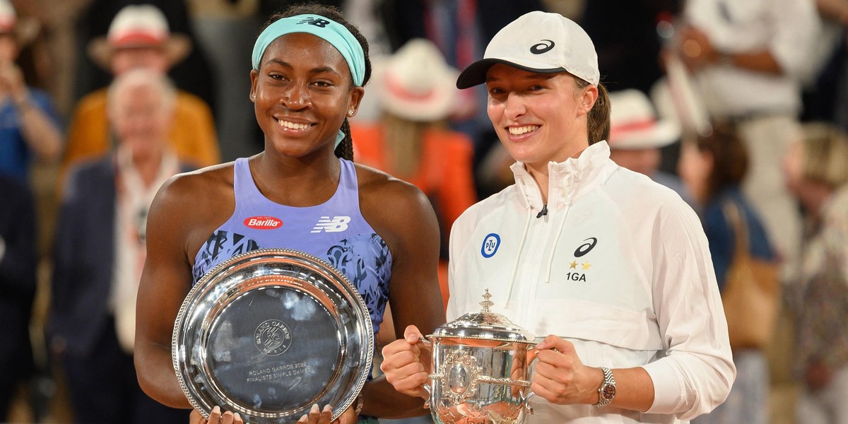 Dwa lata temu Iga Świątek wygrała z Coco Gauff w finale Roland Garros.