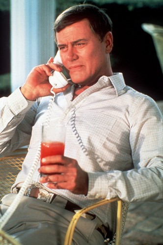 Larry Hagman jako J. R. Ewing w serialu 'Dallas'