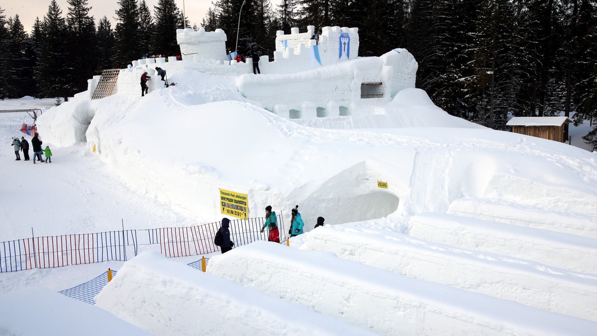 ZAKOPANE ŚNIEŻNY ZAMEK (śnieżny zamek)