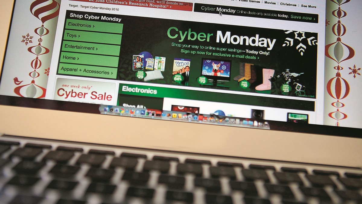 Online Shoppers Search For Cyber Monday Deals