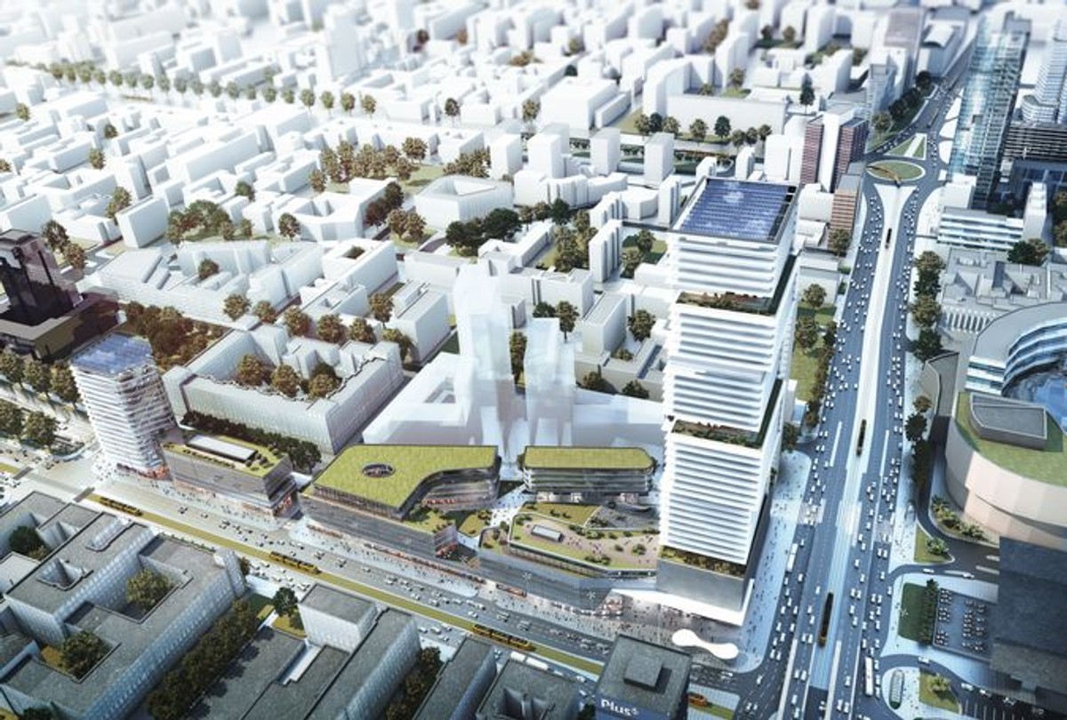 Wieżowiec "Centralna Park" - wizualizacja