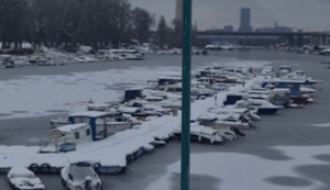 Zaleđena Ada Ciganlija