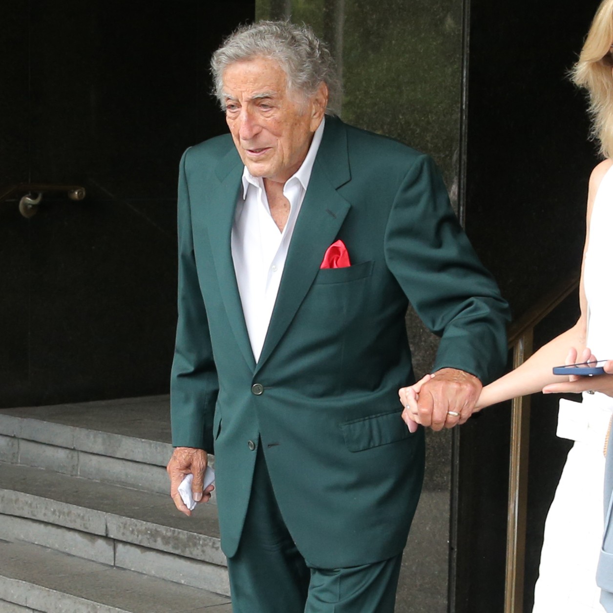 Americký spevák Tony Bennett.