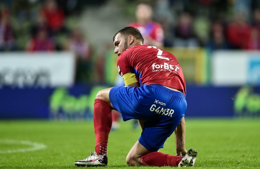 Pilka nozna. PKO Ekstraklasa. Rakow Czestochowa - Stal Mielec. 25.10.2020