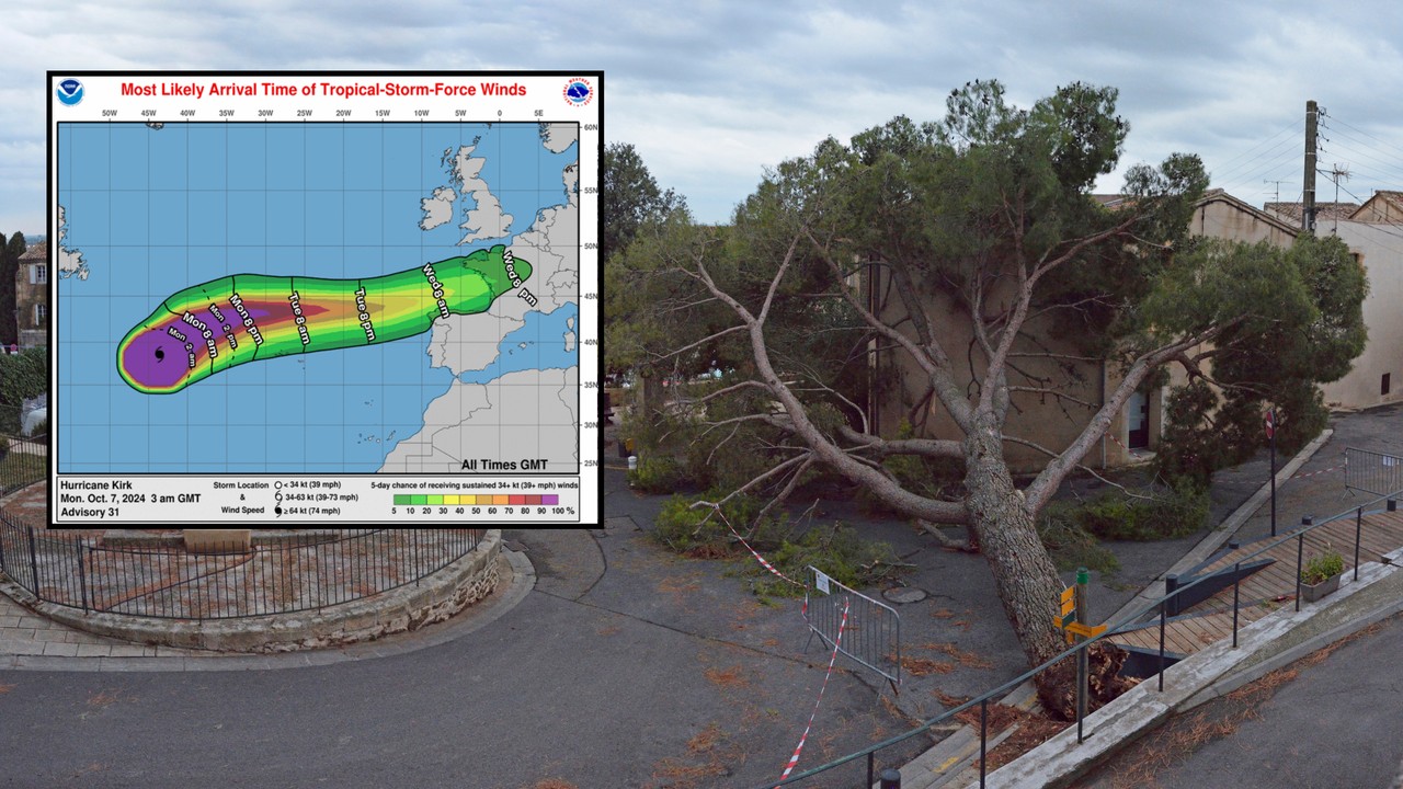 Huragan Kirk zmierza do Europy. Znamy datę uderzenia i jego trasę