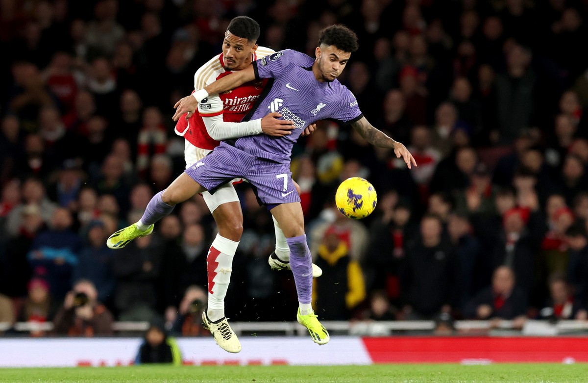 William Saliba i Luis Diaz