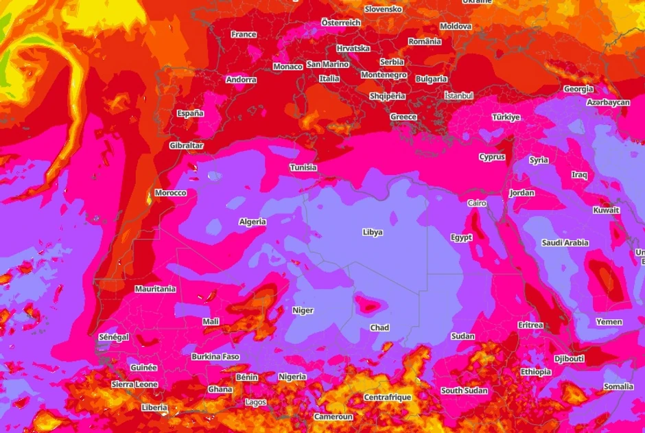 Svetska mapa UV indeksa - U Beogradu isto kao u Africi