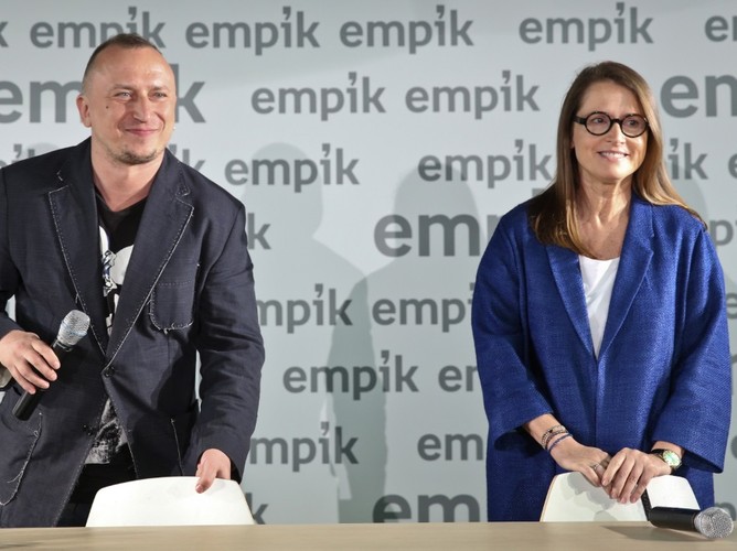 Monika Jaruzelska i Mikołaj Lizut