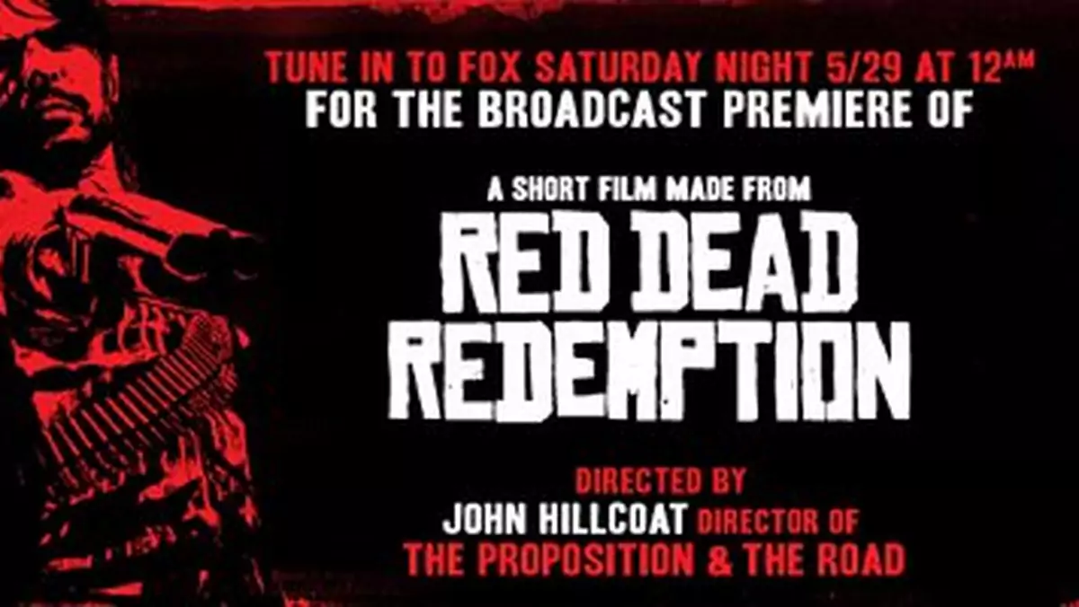 W sobotę telewizja Fox wyemituje animowany film Red Dead Redemption