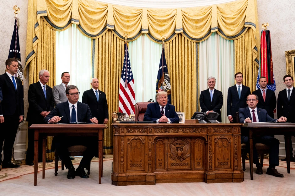 Potpisivanje Vašingtonskog sporazuma