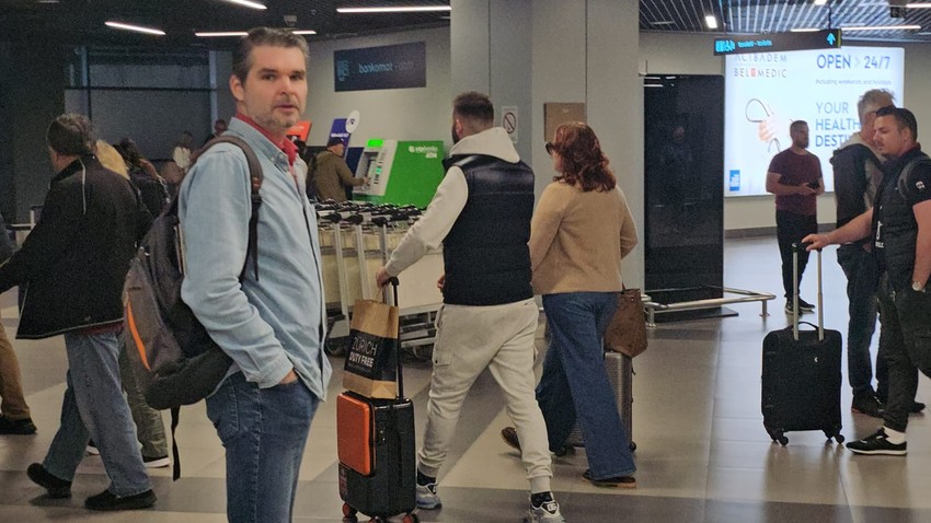 Ana Bekuta na aerodromu