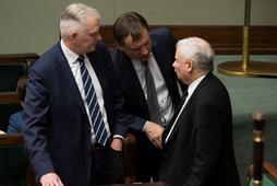 Zbigniew Ziobro Jarosław Gowin Jarosław Kaczyński