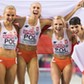 Sztafeta 4x400 m w składzie: Anna Kiełbasińska, Iga Baumgart-Witan, Małgorzata Hołub-Kowalik i Justyna Święty- -Ersetic zdobyła złoty medal halowych mistrzostw Europy w Glasgow, 3 marca 2019 r.