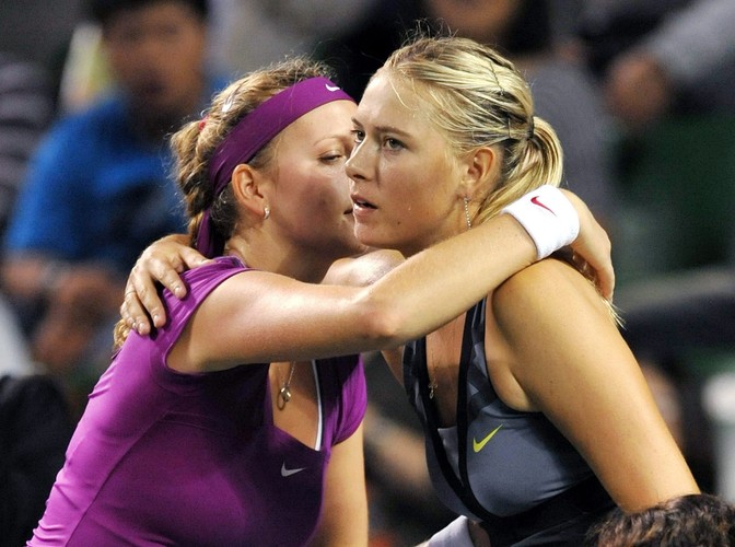 Maria Szarapowa i Petra Kwitowa