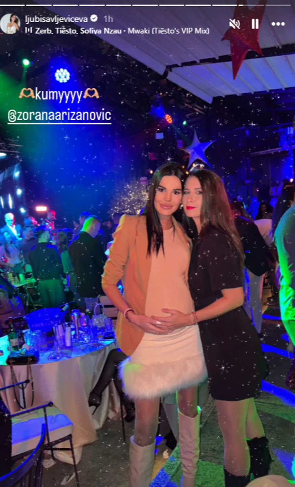 Jovana Ljubisavljević objava