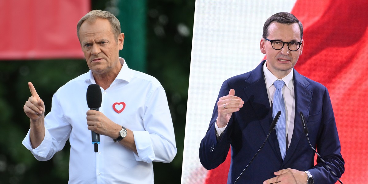 Eksperci oceniają, jakich sztuczek użyją przeciwko sobie Mateusz Morawiecki i Donald Tusk.