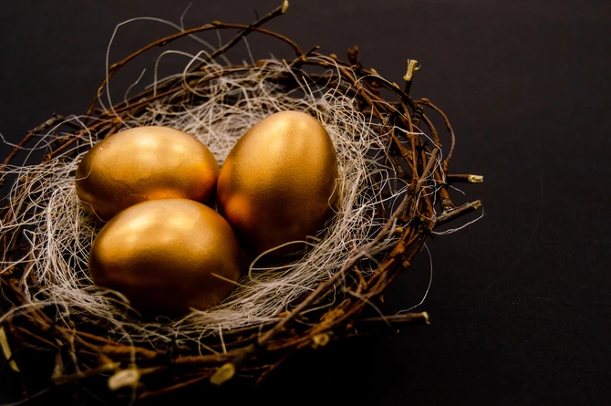 Zlatna jaja izgledaju luskuzno, a veruje se da privlače obilje i prosperitet