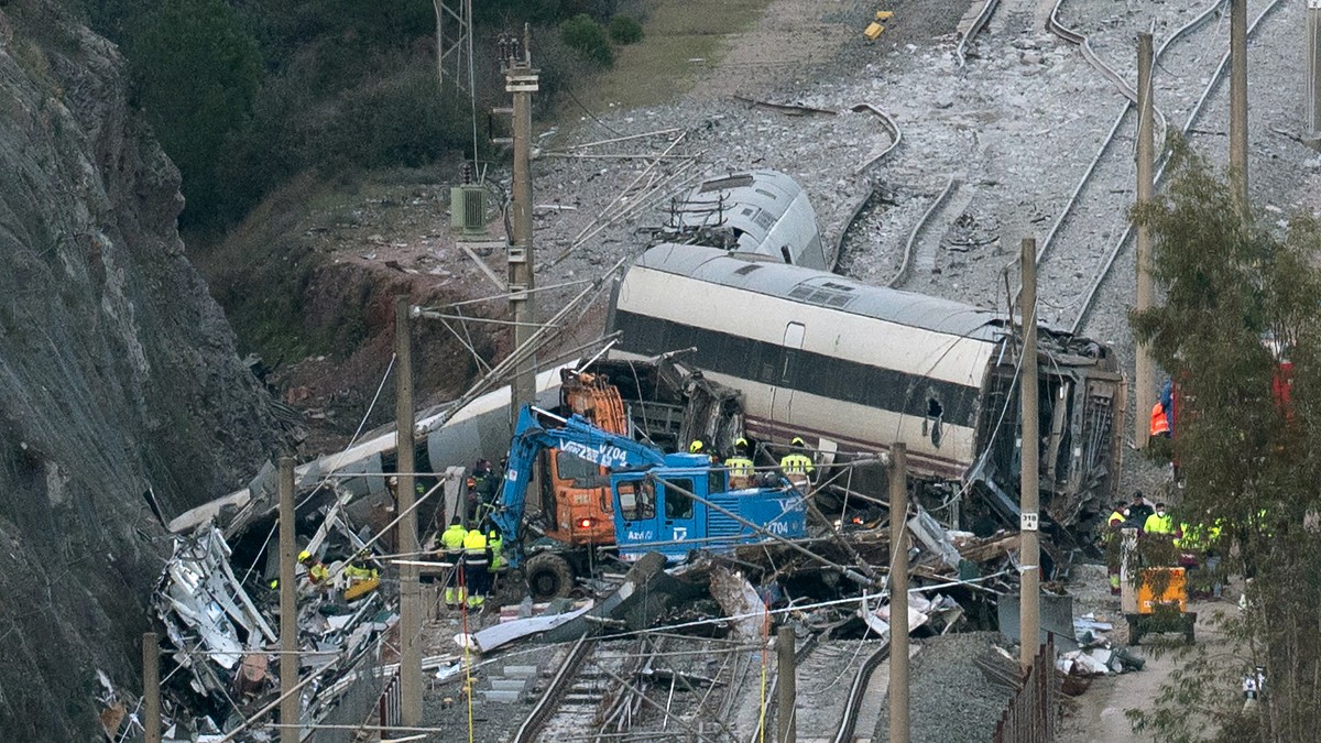 Železnička nesreća u Španiji
