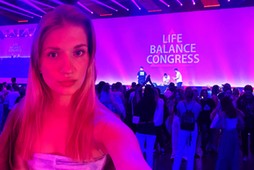 Karolina Rogaska, dziennikarka Newsweeka wzięła udział w Life Balance Congress.