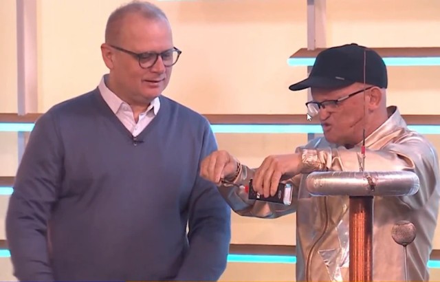 Goran Vesić i Biba Struja (Foto: Screenshot TV K1)