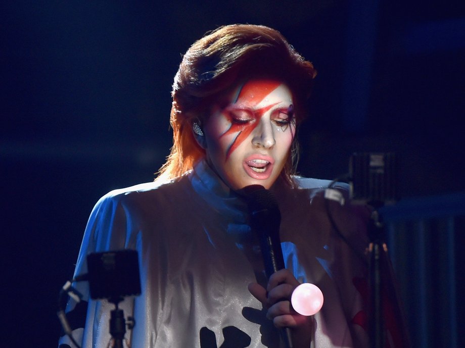 Lady Gaga's David Bowie tribute