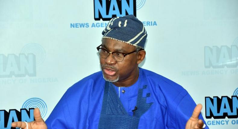 Olamilekan Adegbite, the Minister of Mines and Steel Development. [NAN]