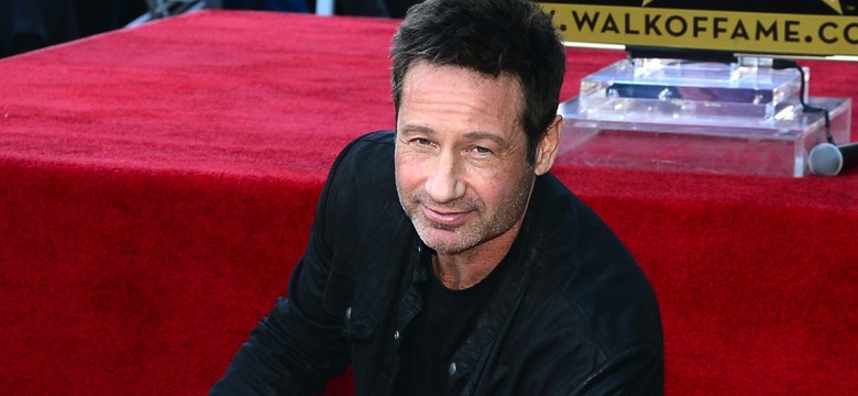 David Duchovny uwierzył i ma gwiazdę w Alei Sław [ZDJĘCIA]