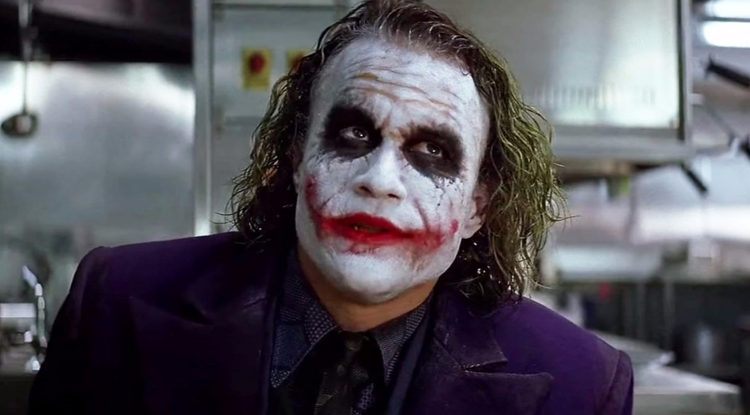 Heath Ledger Jokerként