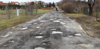 Tak wygląda ulica w Lublinie. Dziurawa jak szwajcarski ser