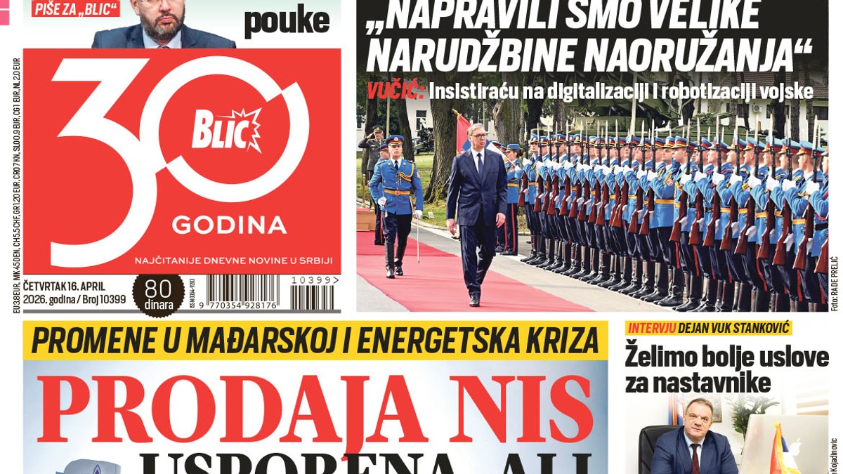 NASLOVNA BLIC