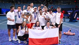 Do trzech razy sztuka. Polscy tenisiści z Igą Świątek w składzie wygrali United Cup