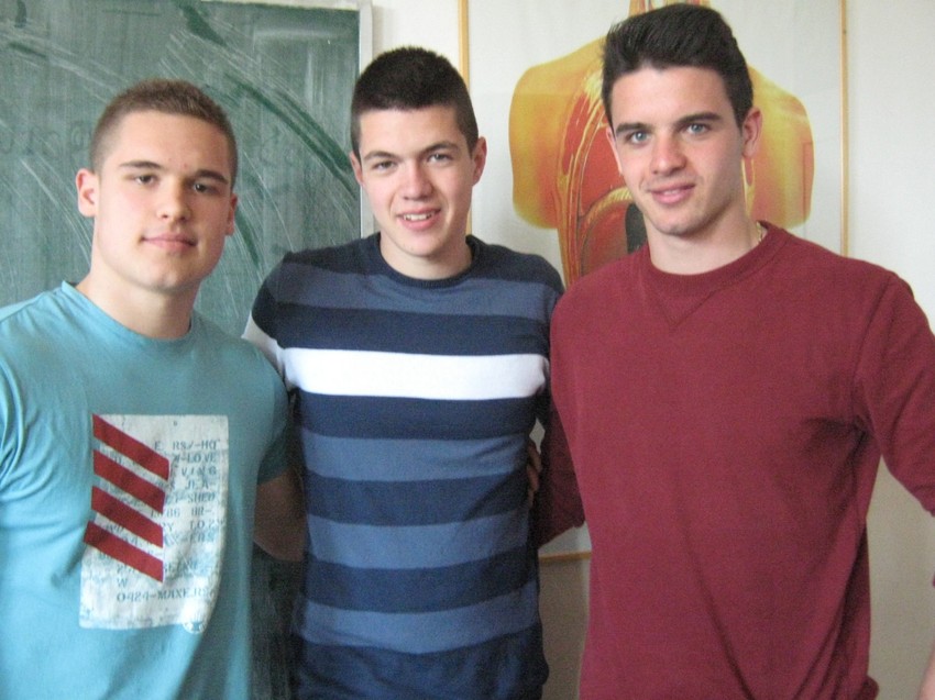 KOŠARKAŠI: Dejan Kusonić, Novak Panjak i Saša Sladić