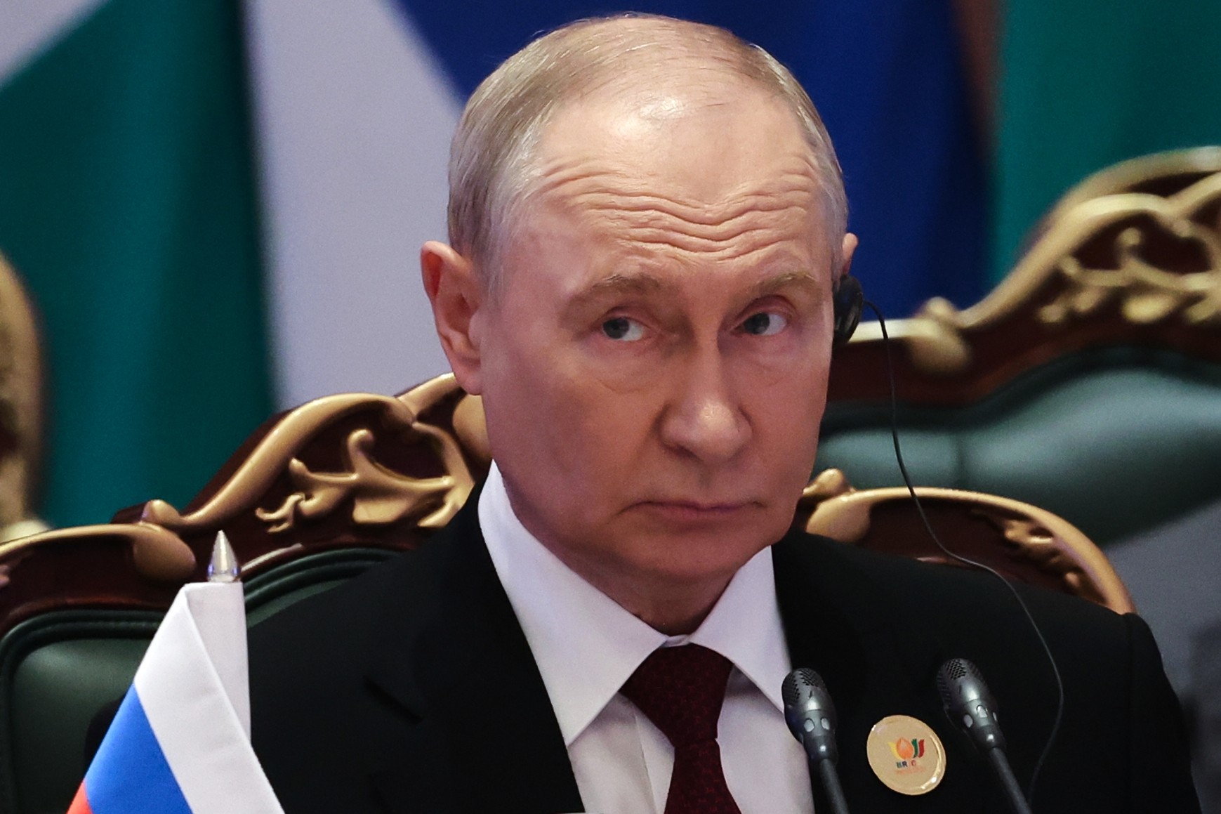 Ruský prezident Vladimir Putin. 