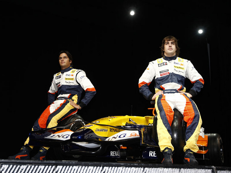 ING Renault F1 Team 2008 - kierowcy, historia