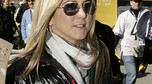 Jennifer Aniston w drodze na finał Super Bowl 2011