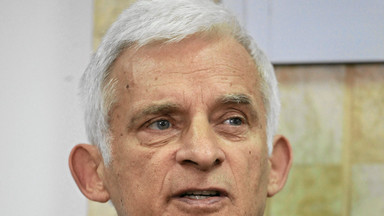 Jerzy Buzek na wykładzie w Łodzi