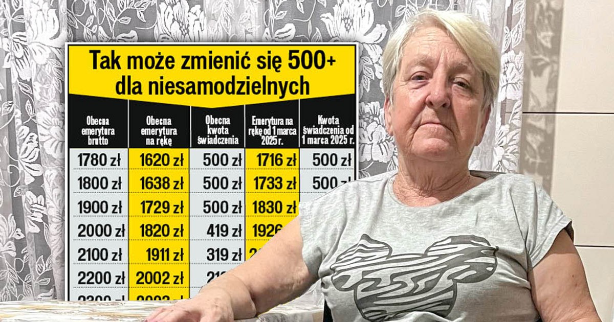 Zmiany w 500 plus dla seniorów. Waloryzacja namiesza w wypłatach w 2025 r.