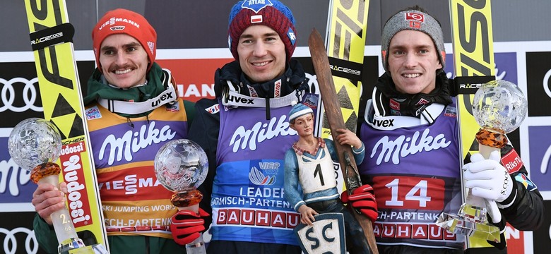 Turniej Czterech Skoczni: Kamil Stoch znów nie dał szans rywalom! W pięknym stylu wygrał w Garmisch-Partenkirchen