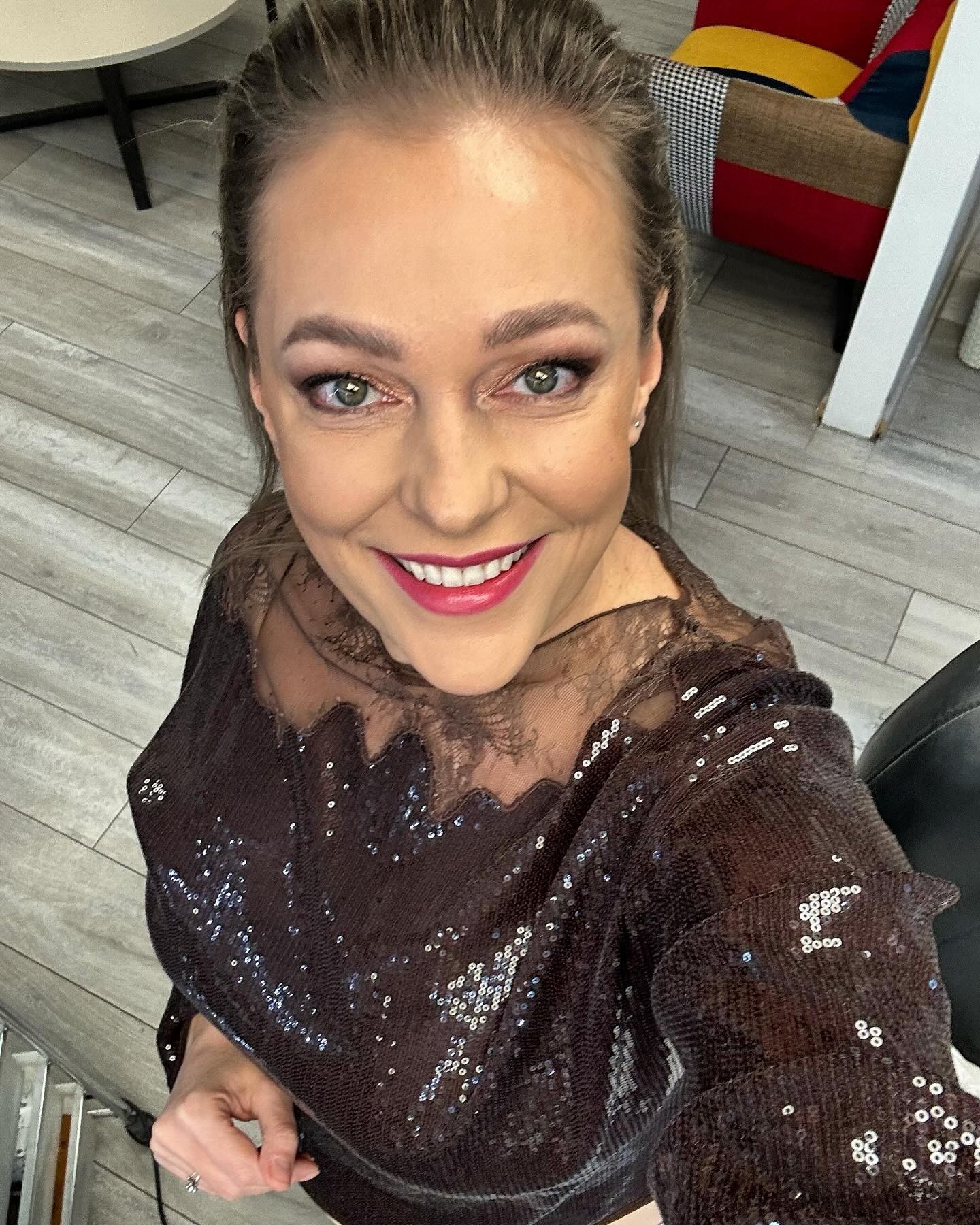 Moderátorka Andrea Chabroňová. 