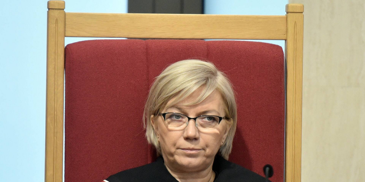 Julia Przyłębska, prezes Trybunału Konstytucyjnego. 
