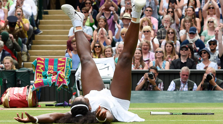 Serena Williams az Us openen / Fotó: MTI