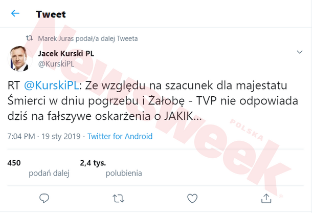 Aktywność troll-kont w sprawie Pawła Adamowicza i TVP