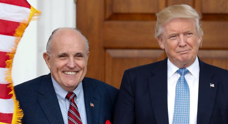 Donald Trump Rudy Giuliani