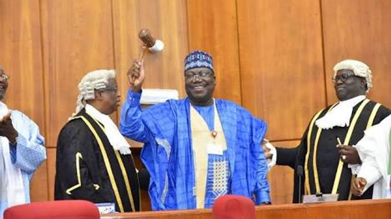 President of the Senate, Dr. Ahmad Lawan. [Twitter/@SPNigeria]