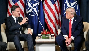 Mark Rute i Donald Tramp