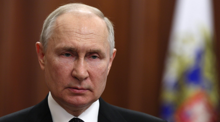 Putyin kemény üzenetet kapott /Fotó:MTI/EPA/Szputnyik/Orosz elnöki sajtószolgálat/Gavriil Grigorov