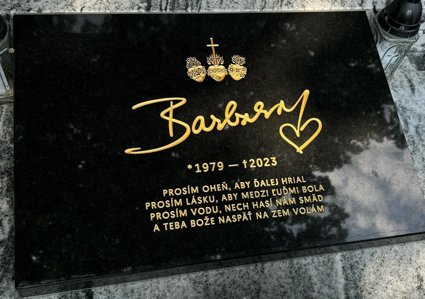 Pierre Cédrick Klimeczek navštívil hrob Barbary Haščákovej.