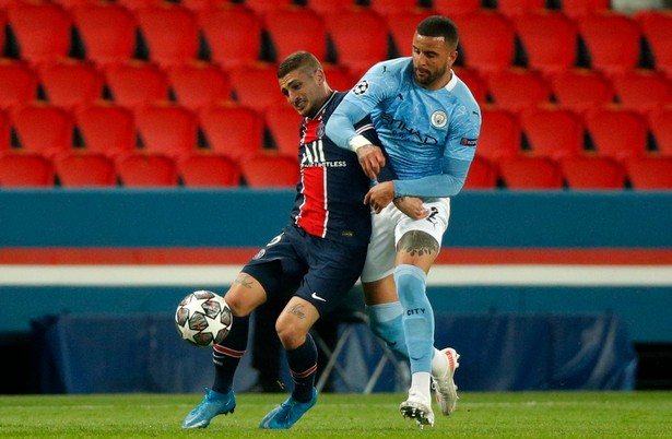 Marco Verratti i Kyle Walker