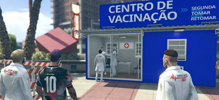 Pfizer reklamuje szczepienia w GTA Online. Gracze mogą zaszczepić swoje awatary